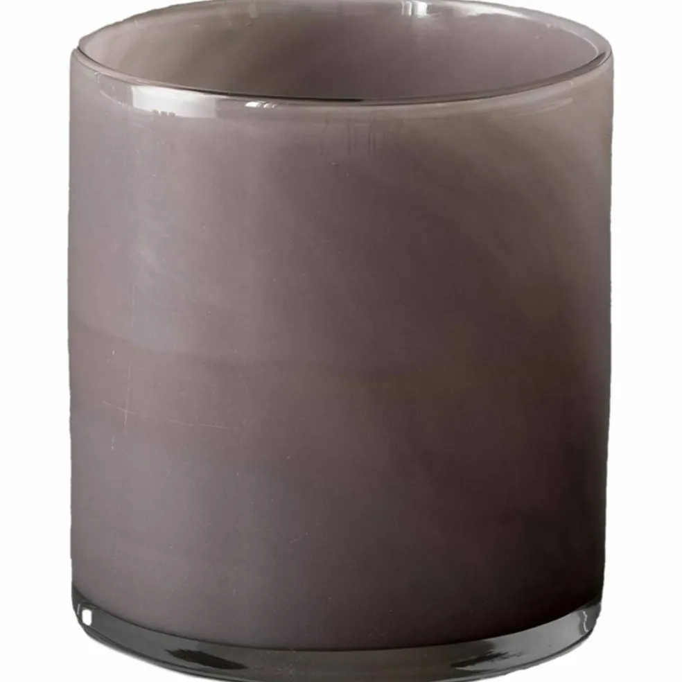Ljuslykta, purple grey, medium