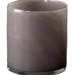 Ljuslykta, purple grey, medium