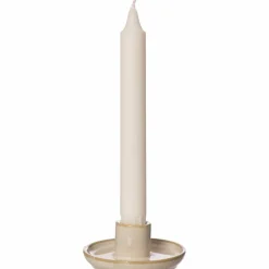 Ljusstake, 3,5 cm, naturvit