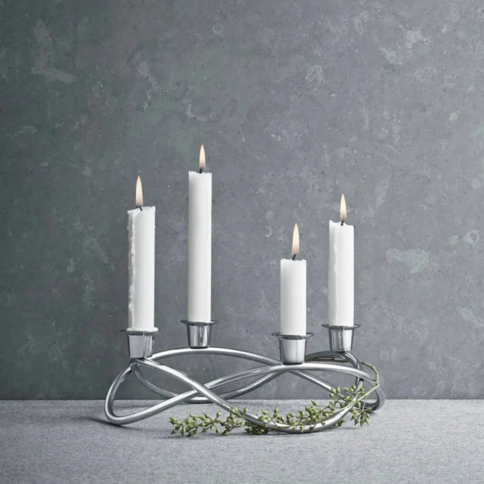 Ljusstake Förgylld