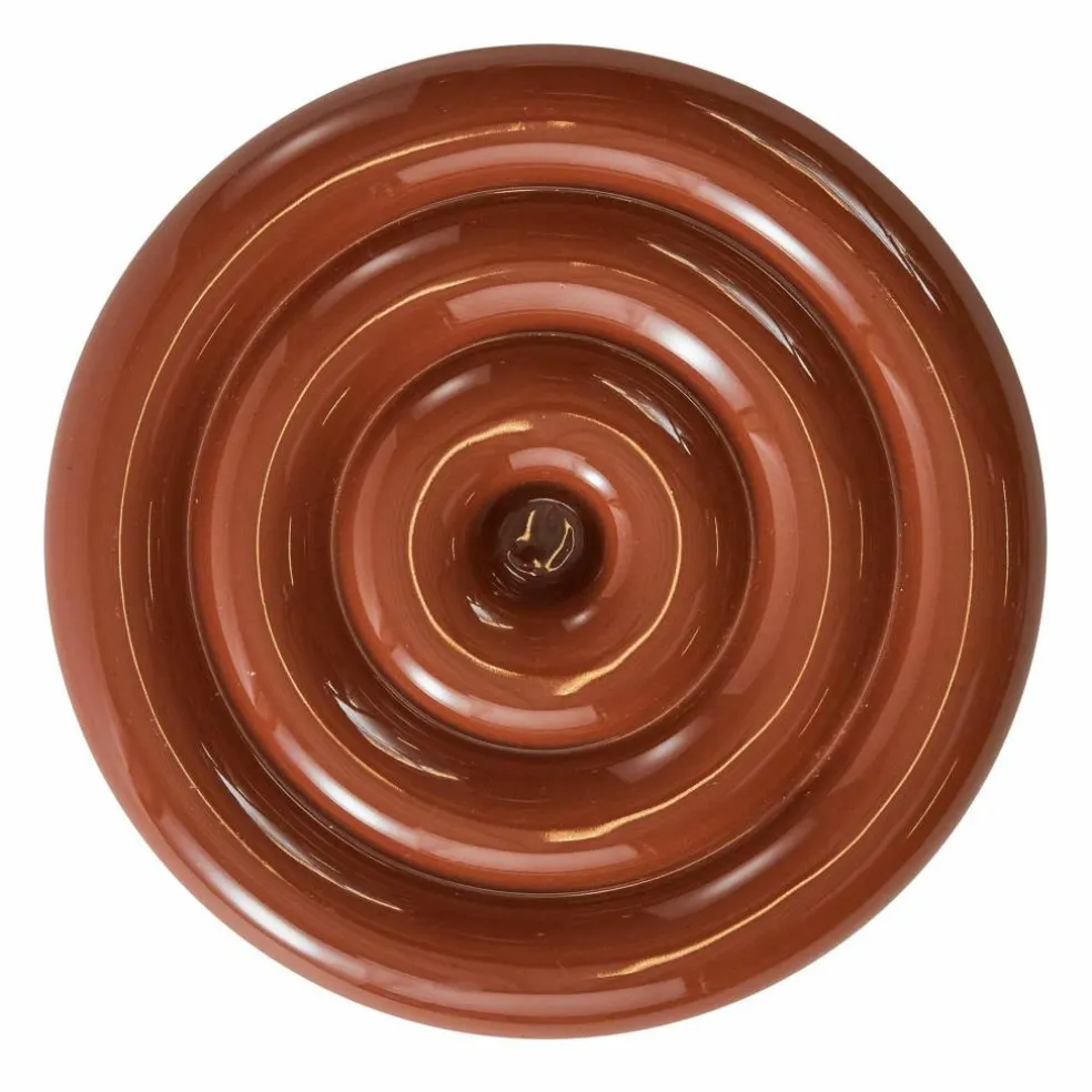 Ljusstake keramik 2,5 cm, nutmeg