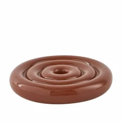 Ljusstake keramik 2,5 cm, nutmeg