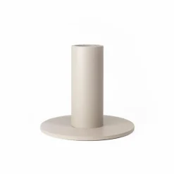 Ljusstake låg 7 cm, sand