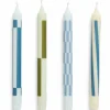 Ljus 4 st, light green/blue