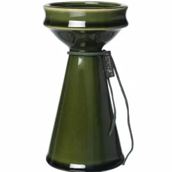 Lökvas 16 cm, mörkgrön