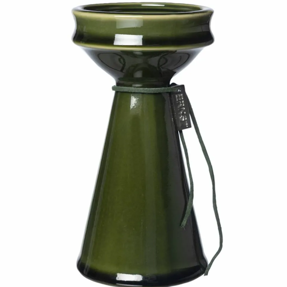 Lökvas 16 cm, mörkgrön