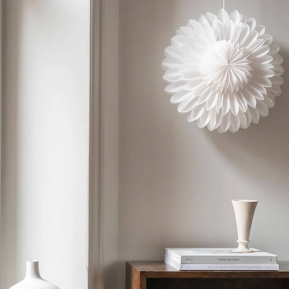 Lotus julstjärna 44 cm, vit