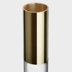 Lumiere Ljusstake 26,5 cm, guld/glas