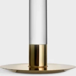 Lumiere Ljusstake 26,5 cm, silver/glas