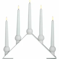 Luna adventsljusstake, vit