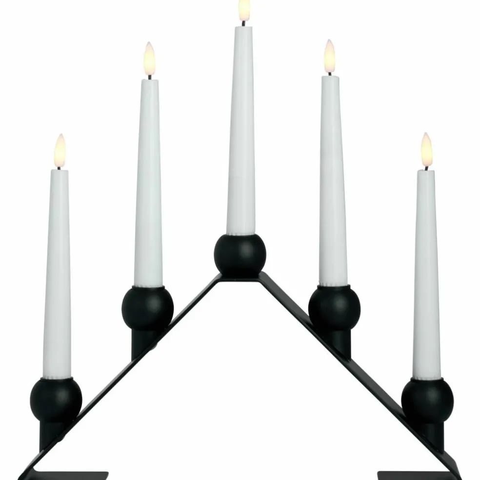 Luna adventsljusstake, vit