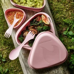 LunchKit 2.0 matlådeset, dusty pink
