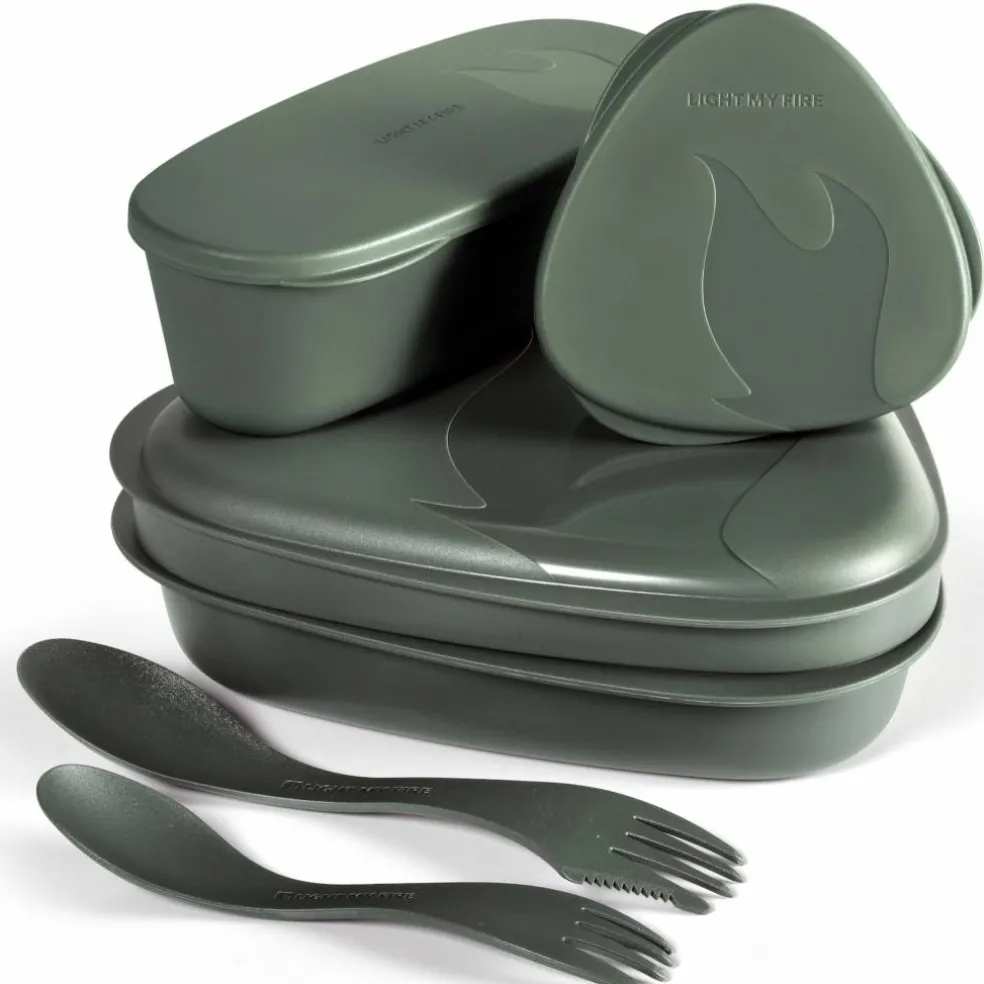 LunchKit 2.0 matlådeset, sage green