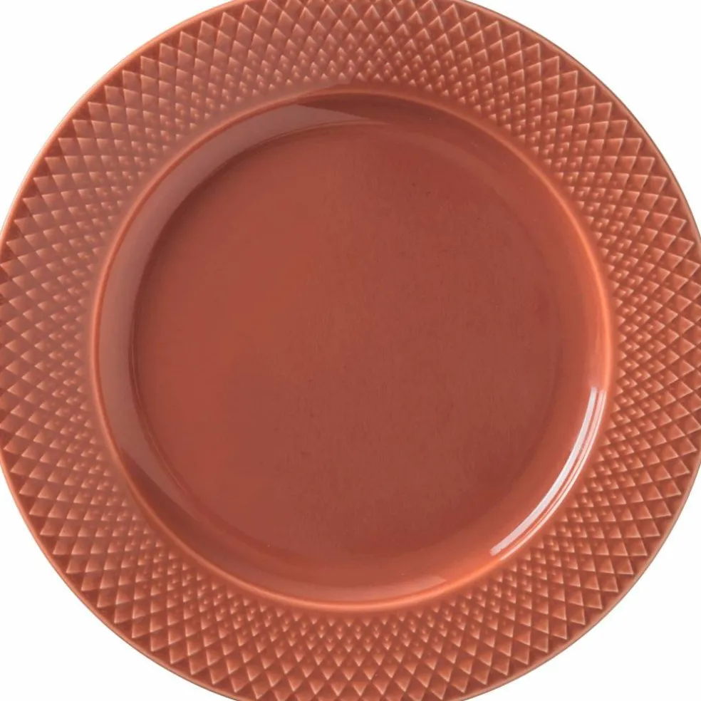 Lunchtallrik 23 cm Terracotta