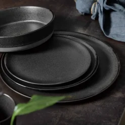 Lunchtallrik, titanium black