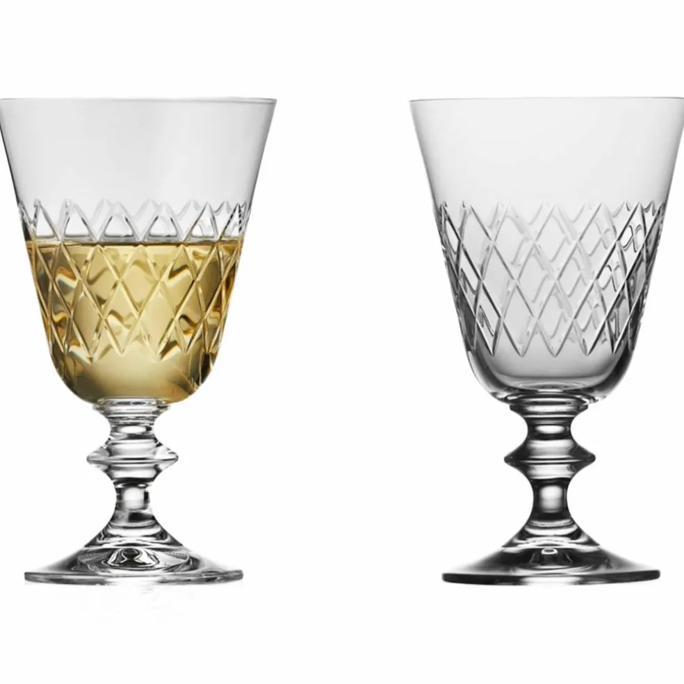 Lyngby Eaton vitvinsglas 23 cl, 2-pack