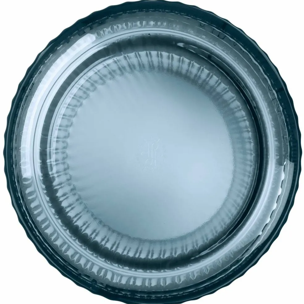 Lyngbyvas 31 cm., glas - bourgogne