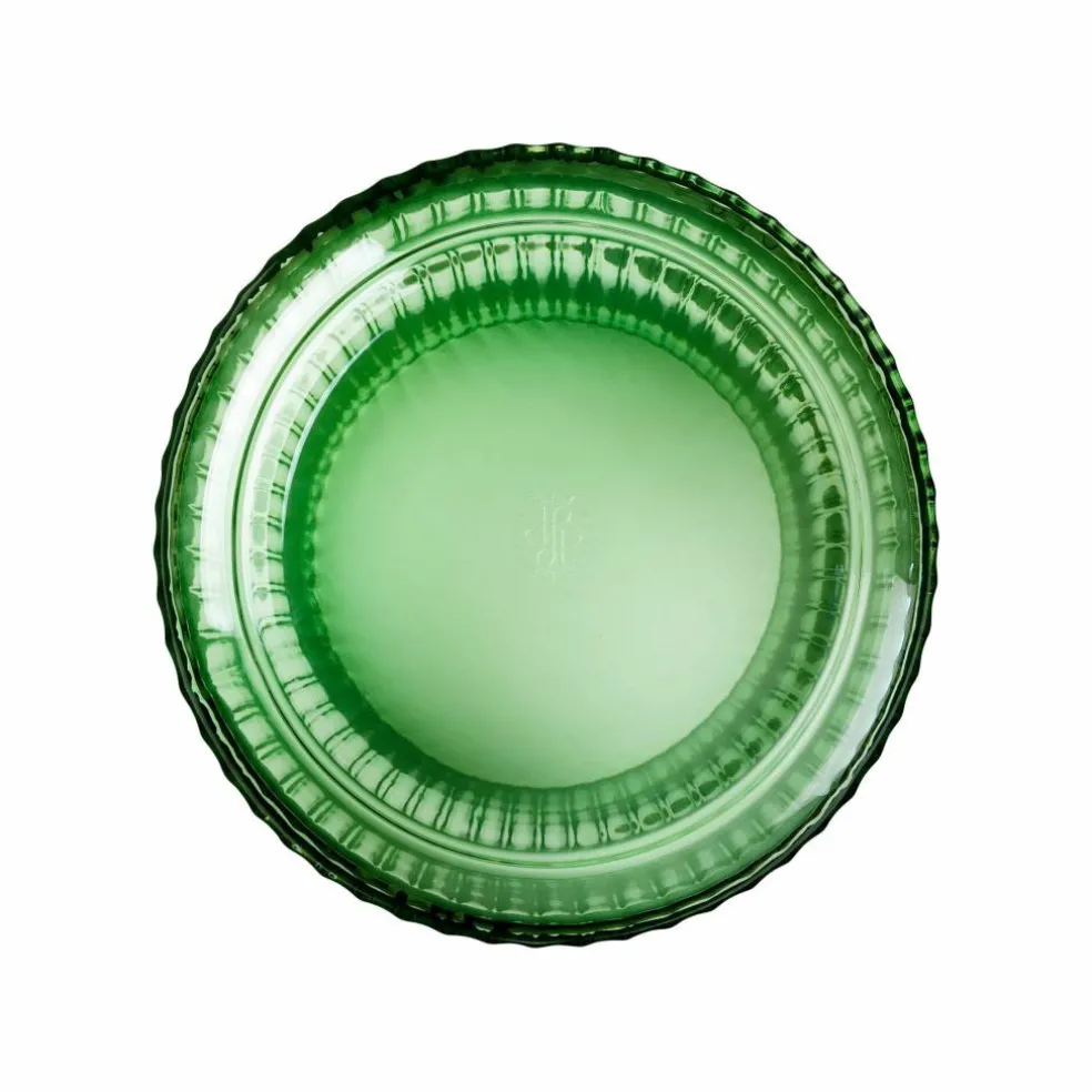 Lyngbyvas 31 cm glas, grön