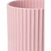 Lyngby vas 25 cm, rosa