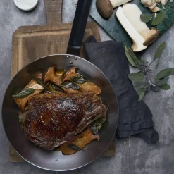 Lyonnaise Stekpanna Kolstål 20 cm
