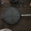 Maestro gjutjärnsplättpanna hjärtan 25 cm