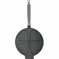 Maestro gjutjärnsplättpanna hjärtan 25 cm