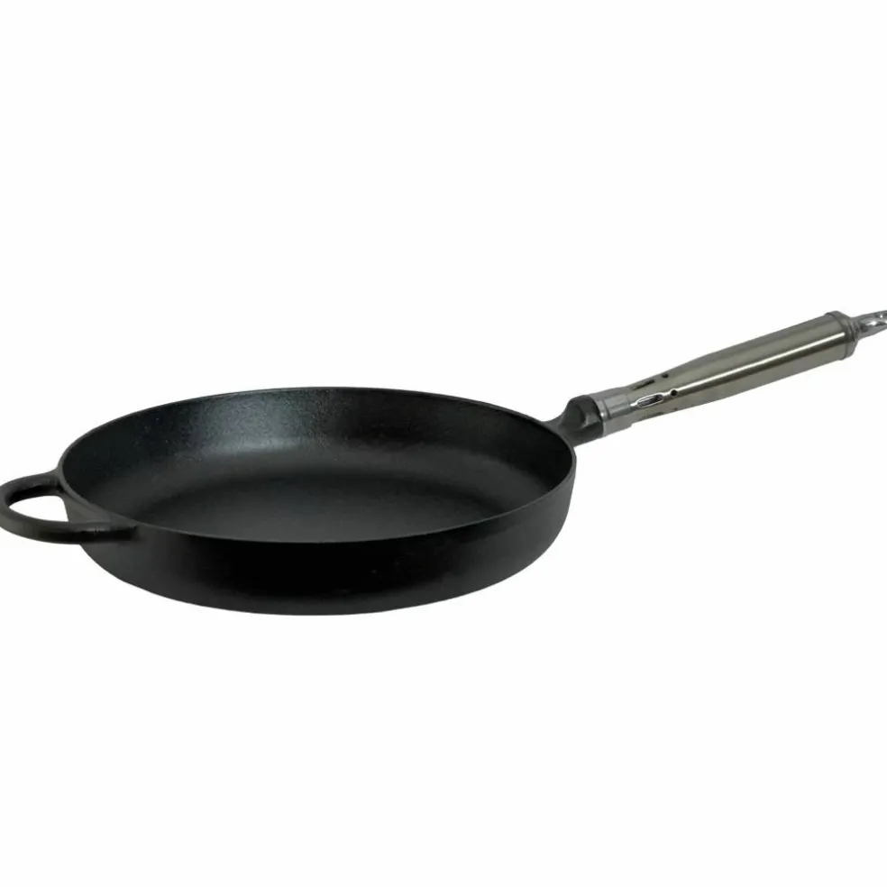 Maestro gjutjärnsstekpanna med utsvängd kant 28 cm