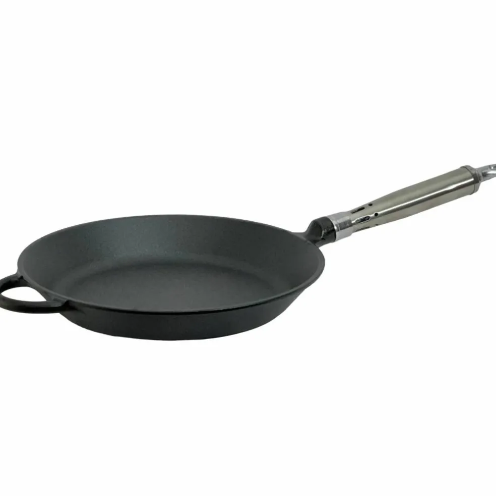 Maestro gjutjärnsstekpanna med utsvängd kant 18 cm