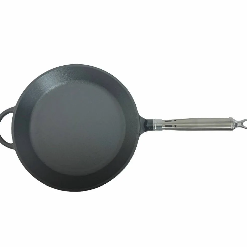 Maestro gjutjärnsstekpanna med rund kant 20 cm