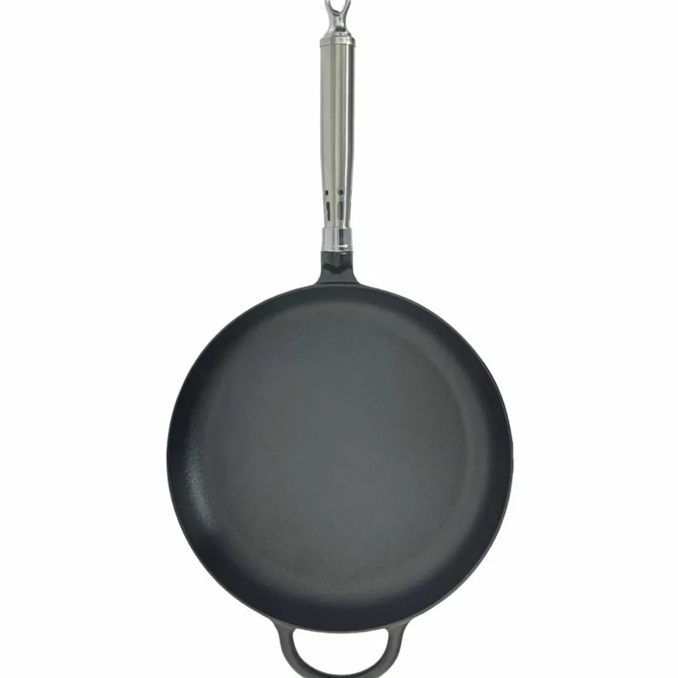 Maestro gjutjärnsstekpanna med utsvängd kant 24 cm