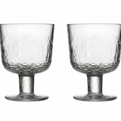 Mainio glas på fot 30 cl 2-pack, klar