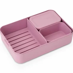 Make & Take bento matlåda stor, lilac pink