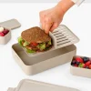 Make & Take bento matlåda stor, soft beige