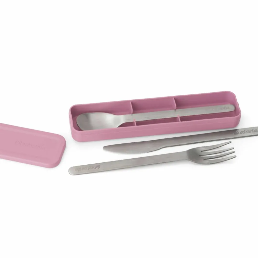 Make & Take bestickset 3 delar, lilac pink