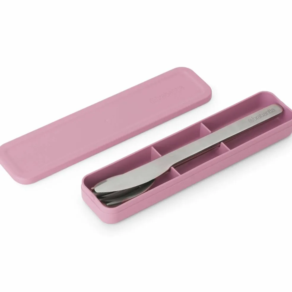 Make & Take bestickset 3 delar, lilac pink