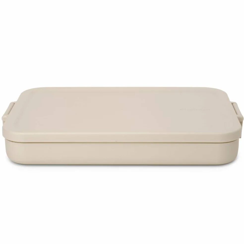 Make & Take matlåda platt, soft beige