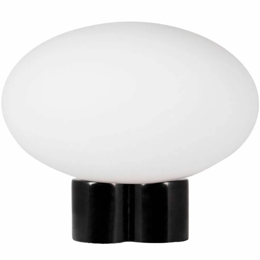 Mammut bordslampa, 28 centimeter, travertin