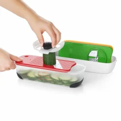 Mandolinset med spiralizer och rivjärn