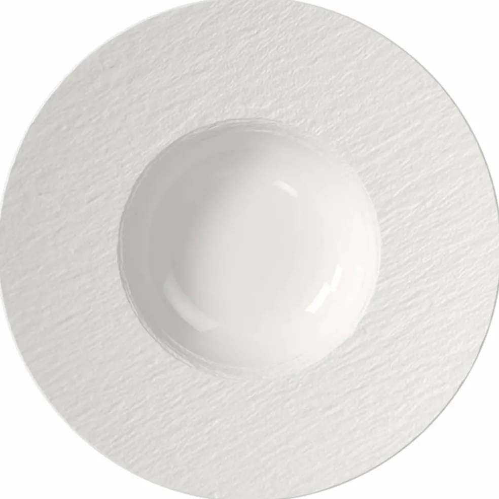 Manufacture Ice pastatallrik, vit