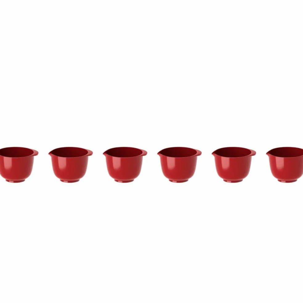 Margrethe miniskål 6-pack, röd
