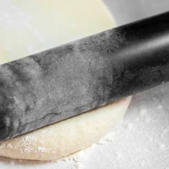Marmorkavel med ställ Svart