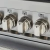 MAS126G2ENET Master gasspis med dubbelugn, 120 cm, mattsvart
