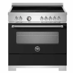 MAS95I1ENET2 Master induktionsspis 90 cm med 5 zoner och 1 ugn, mattsvart