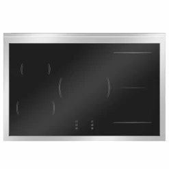 MAS95I1EXT2 Master induktionsspis 90 cm 5 zoner och 1 ugn, rostfritt stål