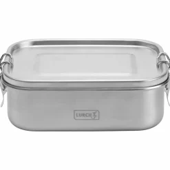 Matlåda med snap-lock 1200 ml, rostfritt stål