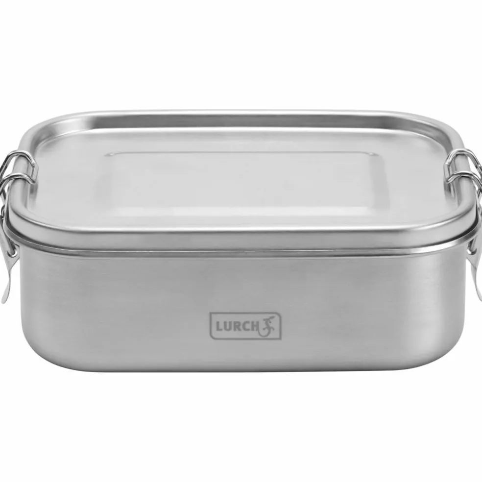 Matlåda med snap-lock 1200 ml, rostfritt stål