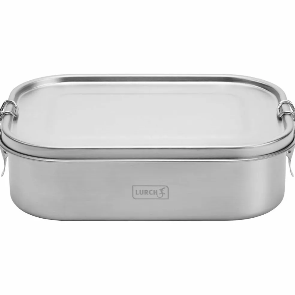 Matlåda med snap-lock, 1400 ml, rostfritt stål