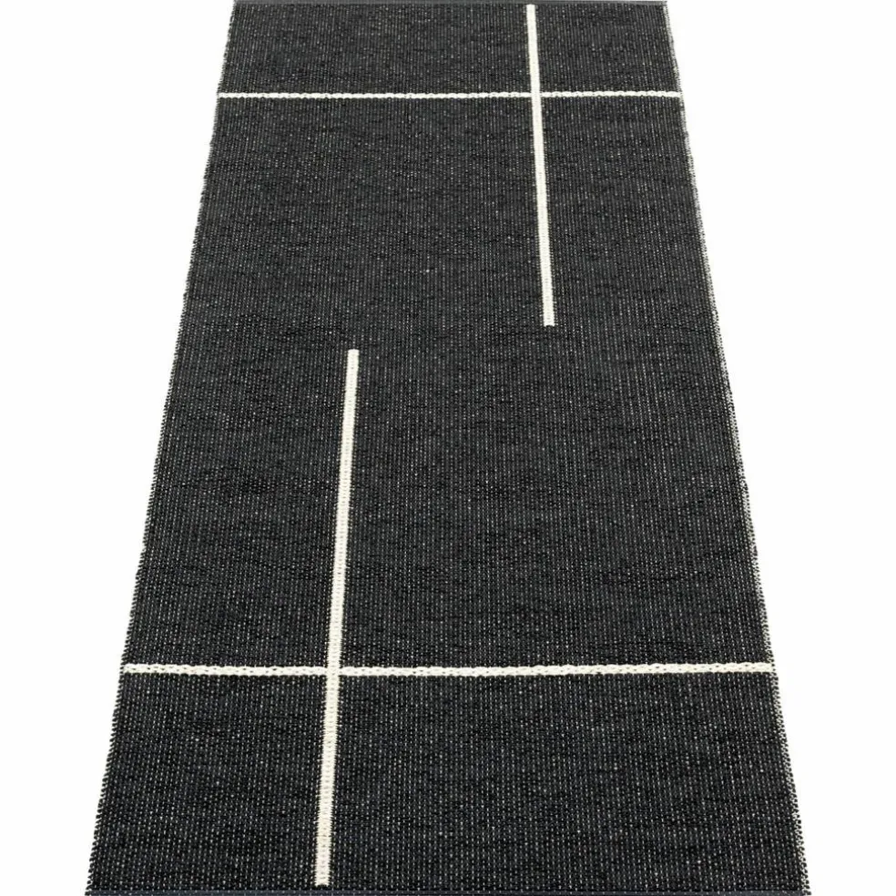 Matta Fred, 70 x 180 cm, black/vanilla