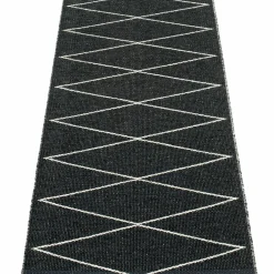 Matta Max, 70 x 160 cm, black/vanilla