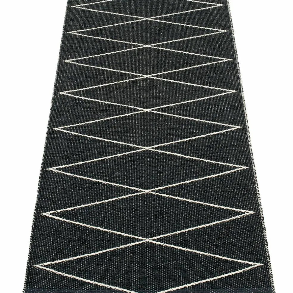 Matta Max, 70 x 240 cm, black/vanilla